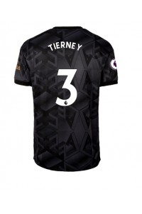 Arsenal Kieran Tierney #3 Fotballdrakt Borte Klær 2022-23 Korte ermer